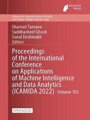 cover image of Proceedings of the International Conference on Applications of Machine Intelligence and Data Analytics (ICAMIDA 2022)
